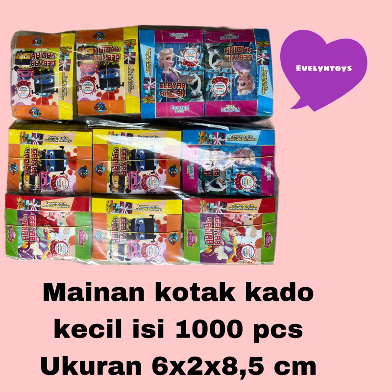 

kotak kado kecil isi 1000 pcs