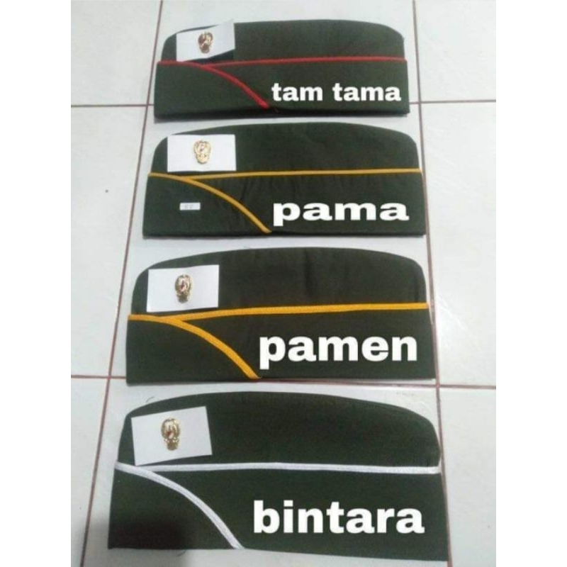 TOPI MUTZ TNI PRIA & KOWAD