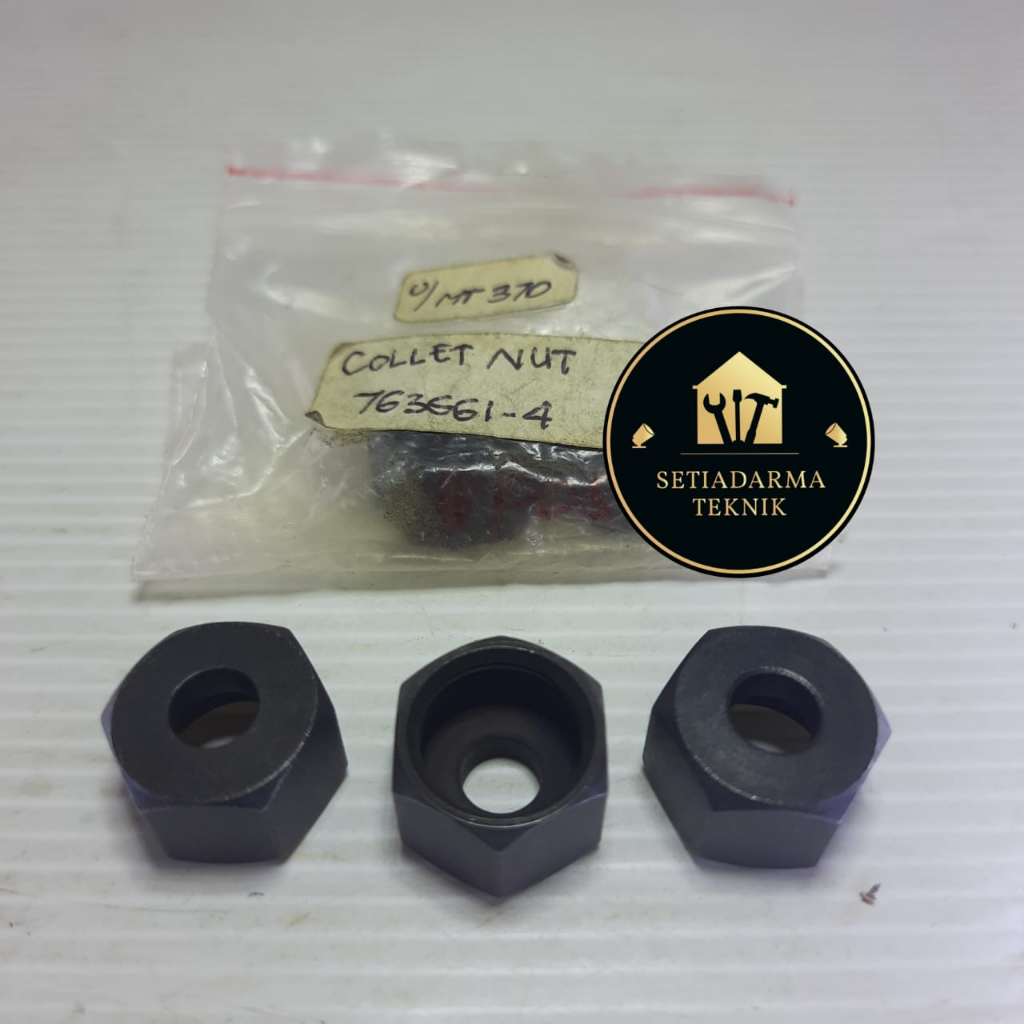COLLET NUT / MUR  6MM MESIN PROFIL MAKTEC MT370 ORIGINAL PN:763661-4