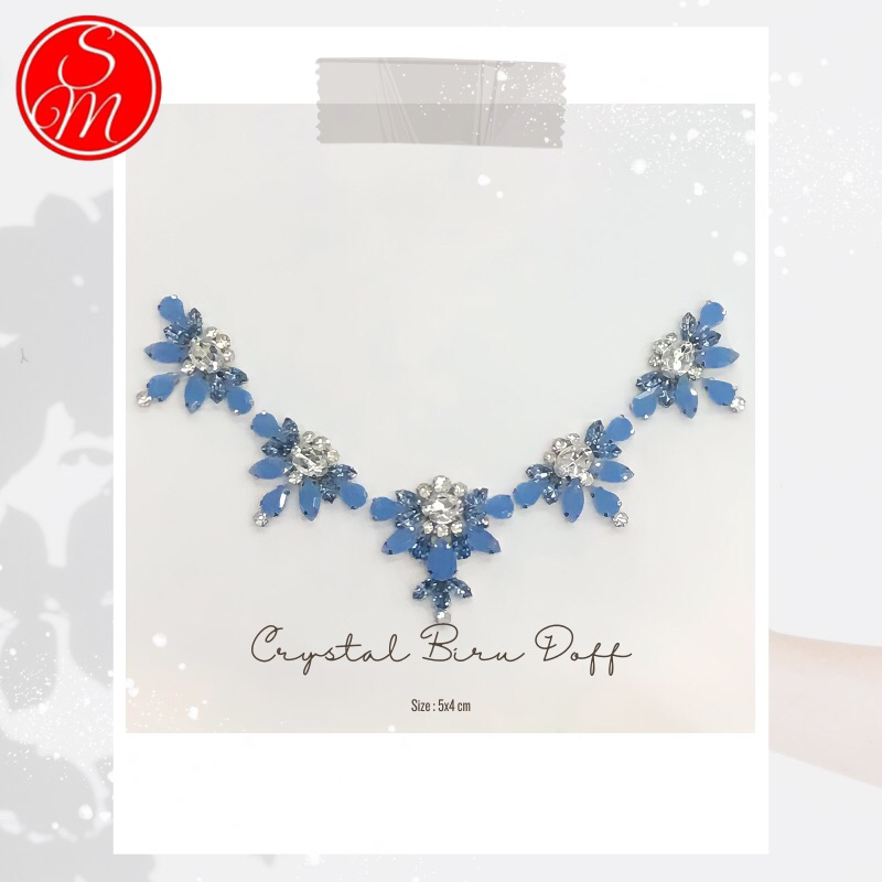 Payet Rangkai Leher Pinggang Lengan Jilbab Kaftan Instan/payet rangkai/mutiara rangkai/payet leher/p