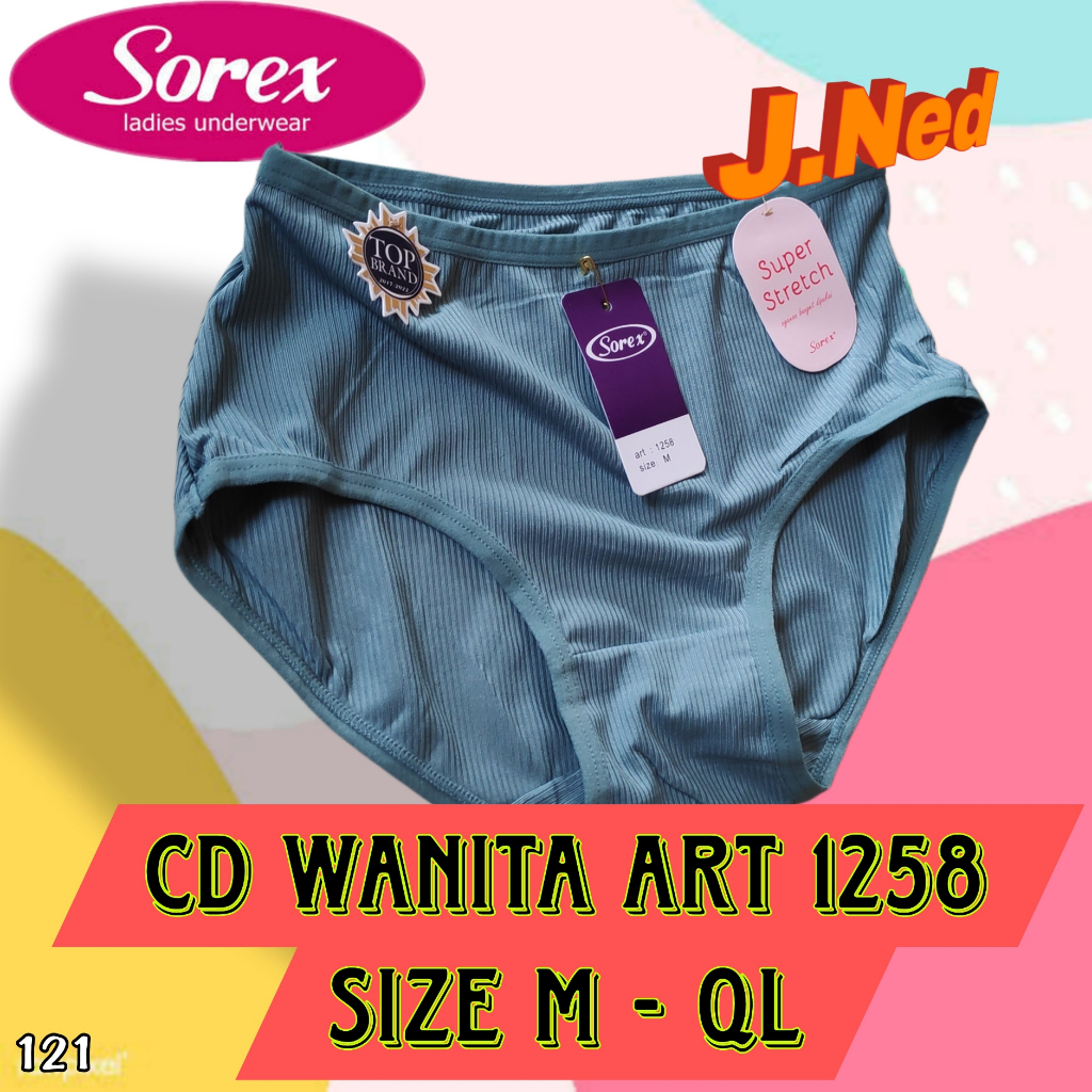 J121 CELANA DALAM WANITA SUPER STRETCH SIZE M - QL