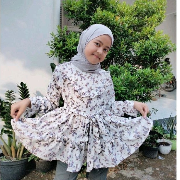 setelan anak cringkel+katun twill