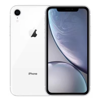 iPhone Xr 256GB 128GB 64GB 100% Kondisi Perfect Kondisi Perfect second fullset Mulus No Recond No Refurb Like new Berkualitas termurah TERPERCAYA handphone second murah Asli 6.1 Inci Cair Retina Kamera Ganda IPS LCD A12 IOS IMEI AMAN SIM ALL handphone aks-White