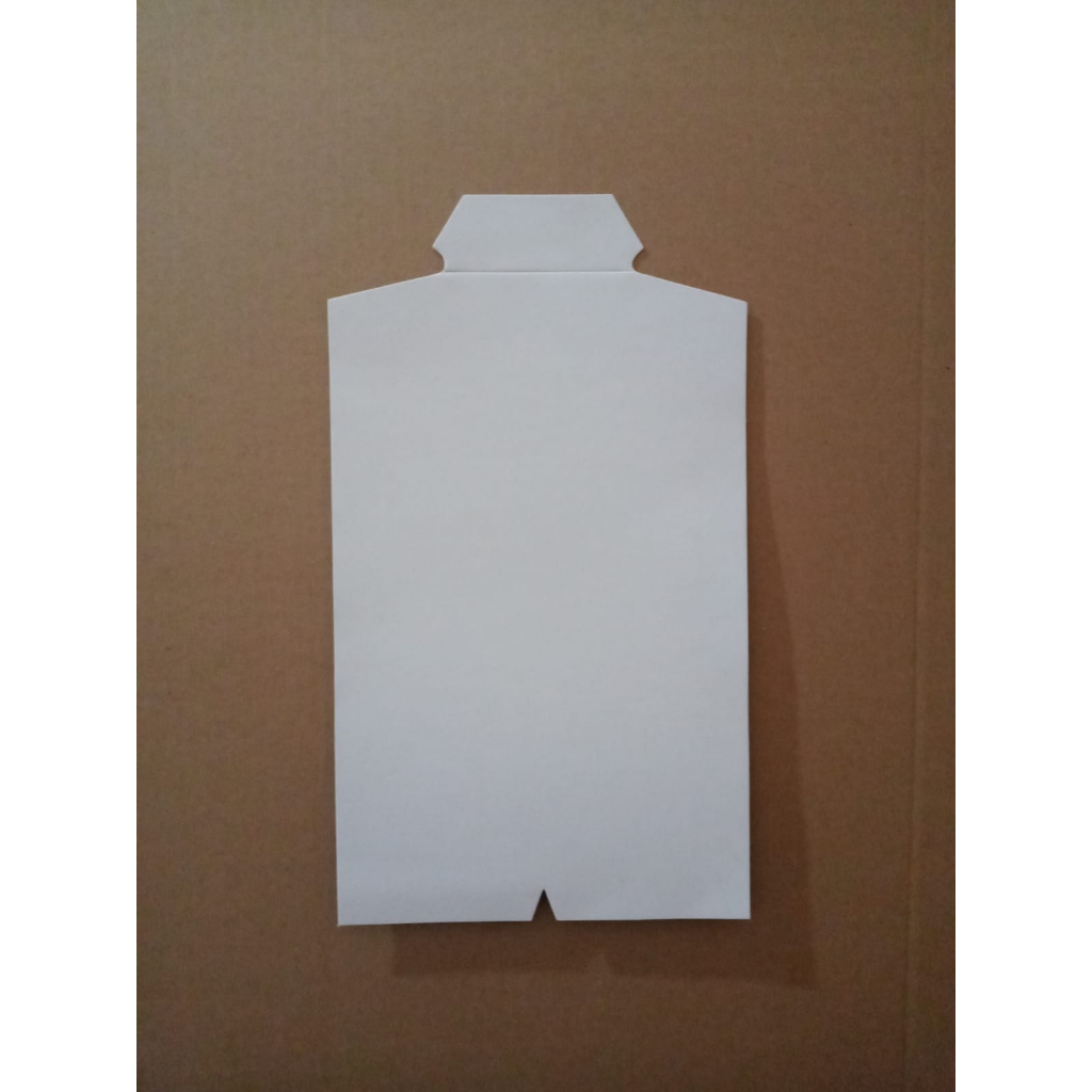 

Karton Lipat Baju Karton lipat kemeja Karton Body packing baju ukuran 35 cm X 19 cm (25pcs) PUTIH