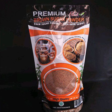 

Gula Palem bubuk / Brown Sugar Bubuk /Gula Semut Aren Sugar 500 Gr