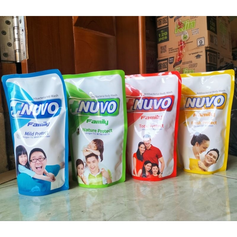 Sabun Nuvo Cair 400ml All Varian