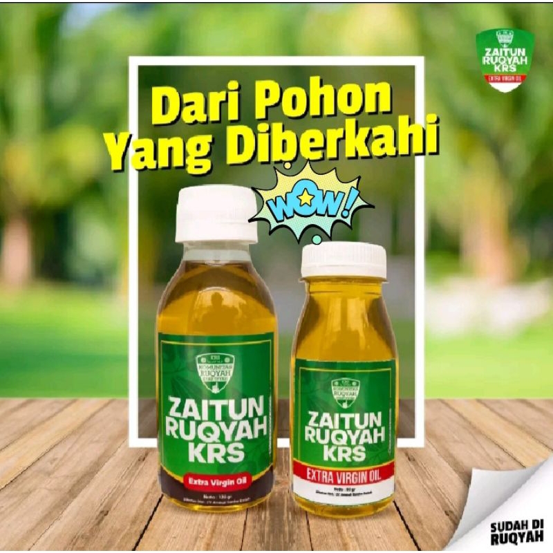 Minyak Zaitun Tursina Ruqyah KRS 120 Gram Zaitun Ruqyah