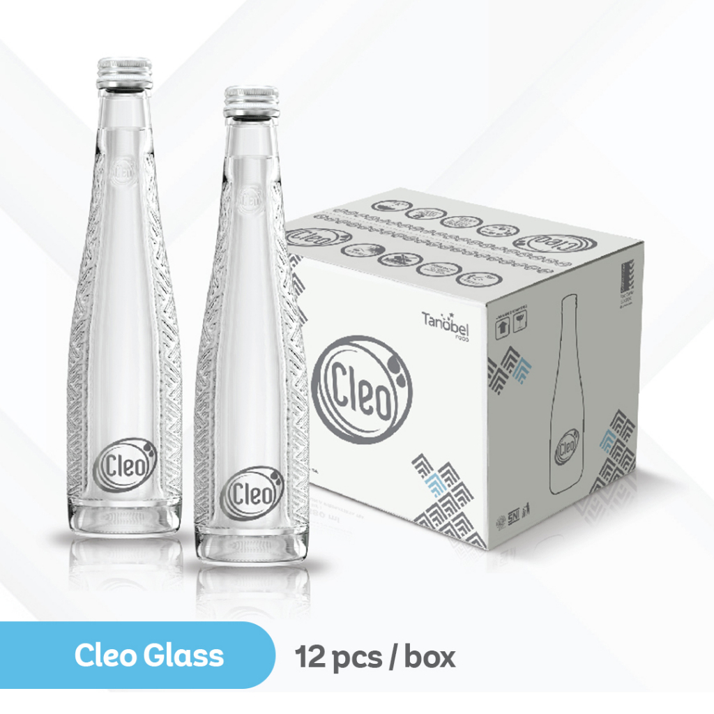 

Air Murni Cleo Glass 330ml (12 pcs) Box