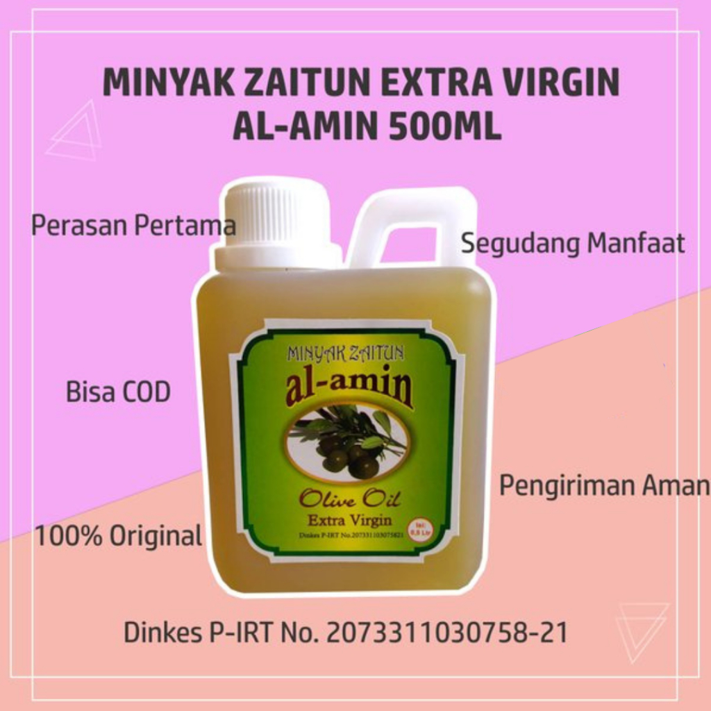 

Zaitun extra virgine olive oil al amin 500ml