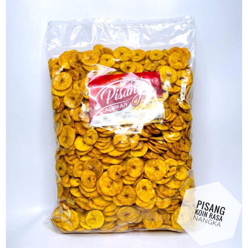 

KERIPIK PISANG KOIN RASA NANGKA 3KG/BALL