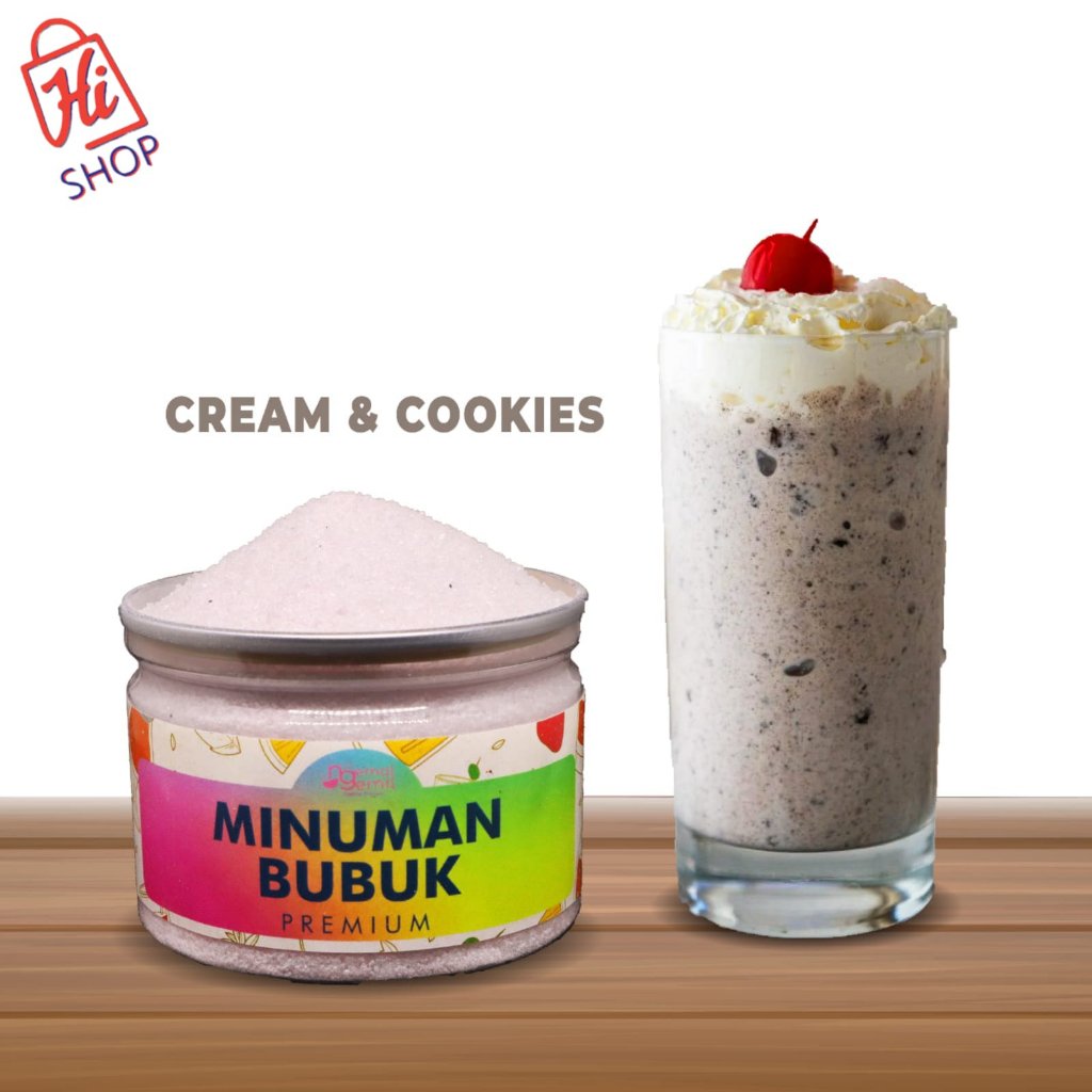 

Can Bubuk Minuman Cream & Cookies Minuman Bubuk Cream & Cookies Powder Kualitas Premium