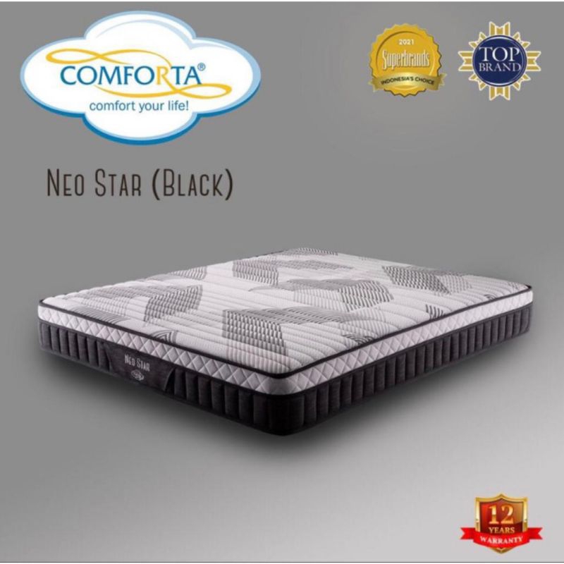 comforta neo star 180 x 200 kasur spring bed