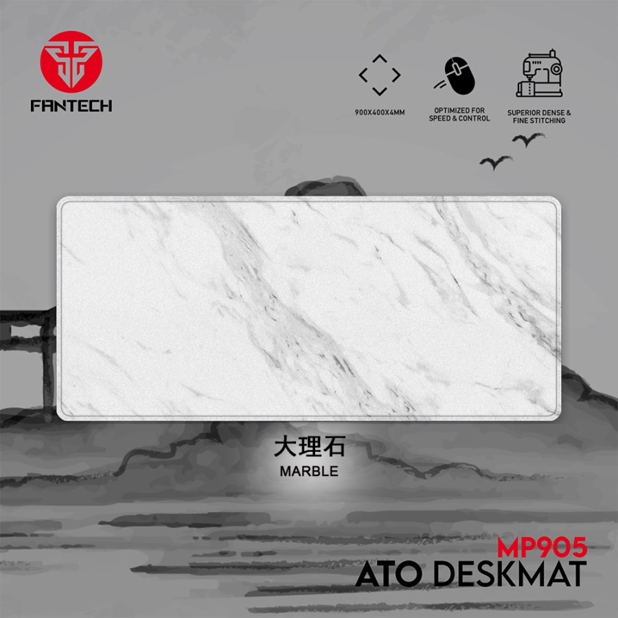 Mousepad Fantech ATO Deskmat MARBLE 大理石 MP905 Size XL