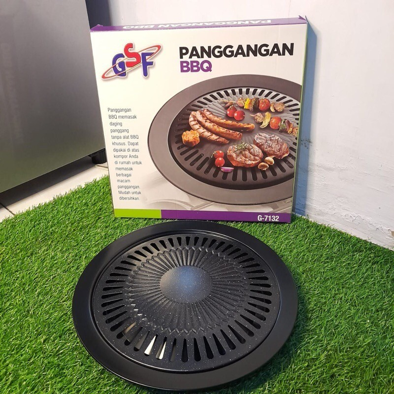 GSF Grill Panggangan Alat Pemanggang BBQ Smokeless 30 CM G7132