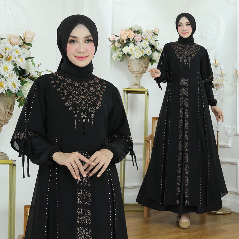 MF Store - COD - Gamis Abaya Turki Hitam Terbaru - Gamis Abaya Hitam Turkey - Gamis Abaya Turkey Ter