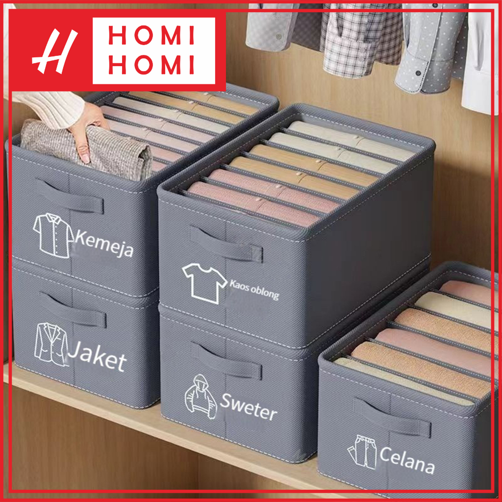 Storage Box Underwear Kotak Tempat Penyimpanan Keranjang Pakaian Dalam Kaos Kaki - SB021