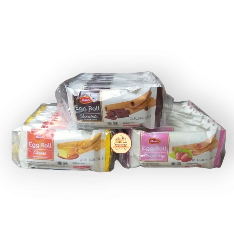 

Monde Egg Roll 1 pak isi 10x35gr - Snack Monde Eggroll enak