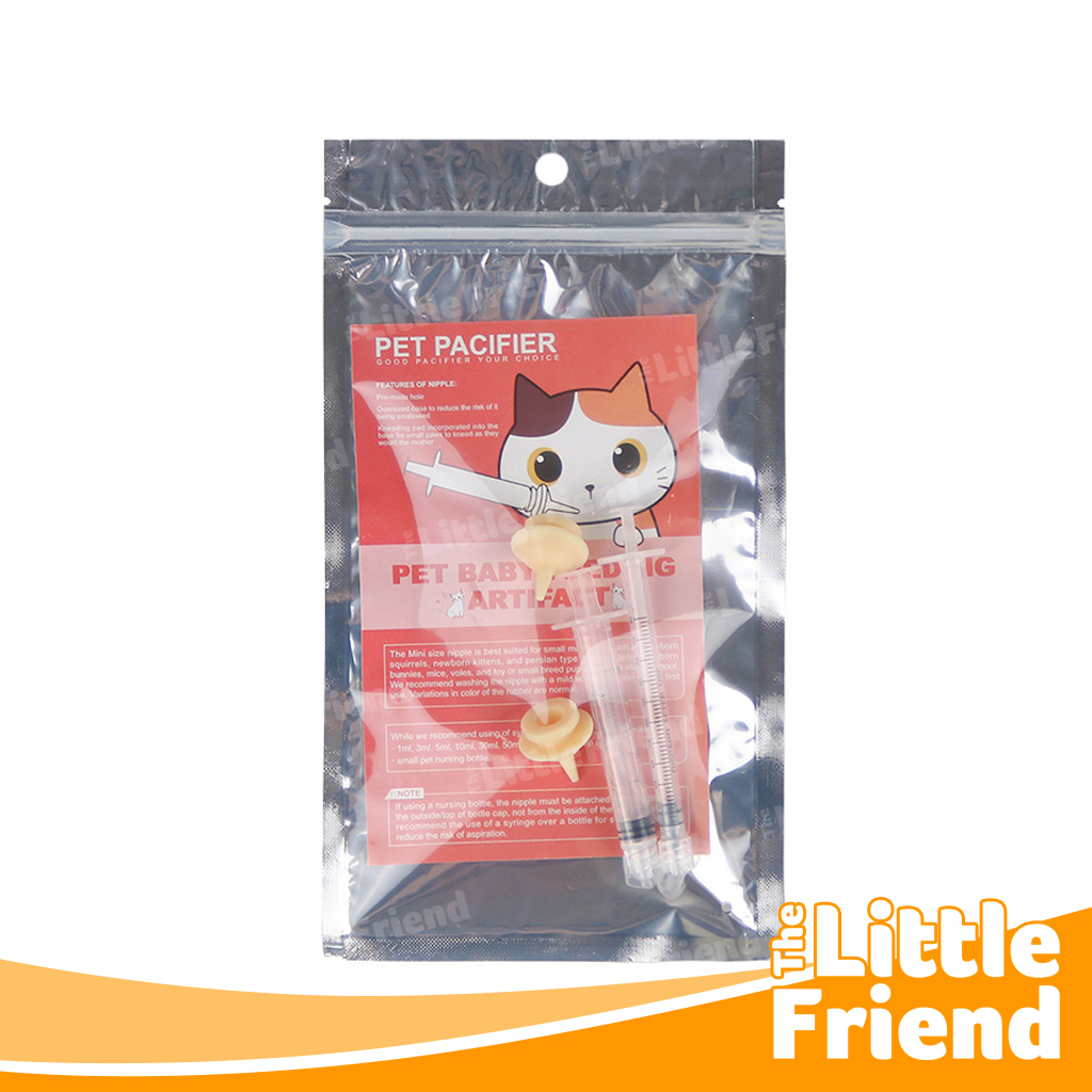 Spuite Suntikan Obat Hewan Anjing Kucing Burung Pet Medicine Feeder