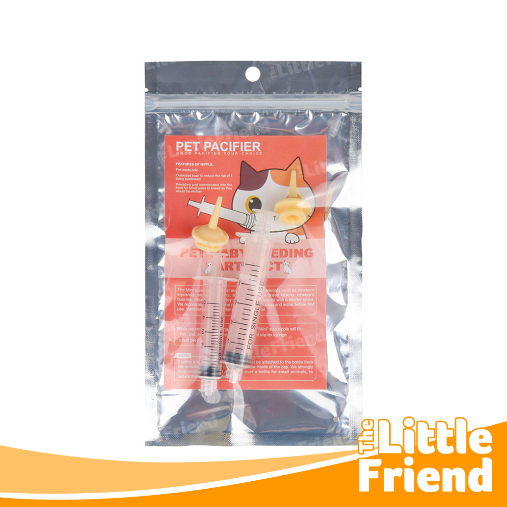 Spuite Suntikan Obat Hewan Anjing Kucing Burung Pet Medicine Feeder