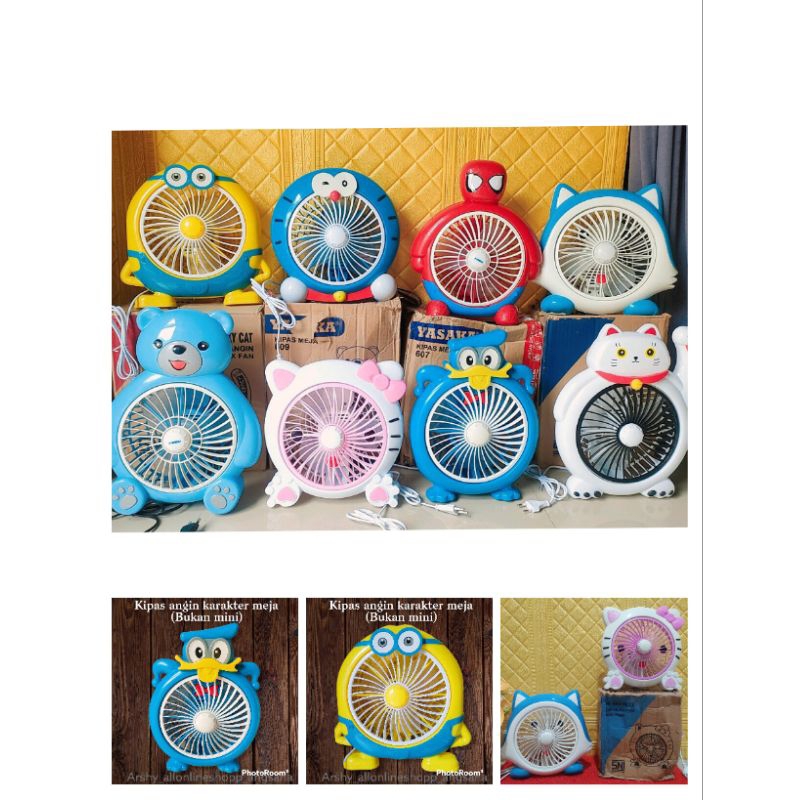 kipas angin karakter / kipas angin listrik /kipas angin jumbo karakter