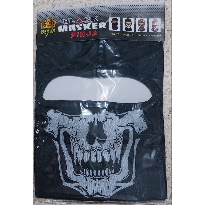 1PCS.MASKER.NINJA.TENGKORAK.BALACLAVA/MASKER..MOTOR.FULL.FACE.MASKER TOPENG.DEWASA