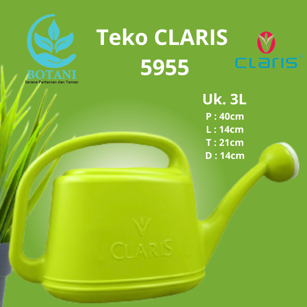 Teko Siram Claris 5955 3 Liter / Penyiram Tanaman - Siraman Bunga 3liter