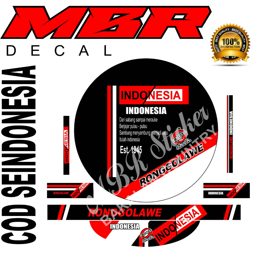 decal sangkar replika ebod decal tebok murai