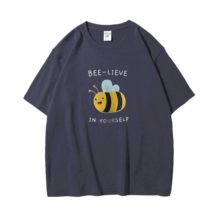 Mokokomo Kaos T-shirt Bee Oversize Atasan Oversize Unisex