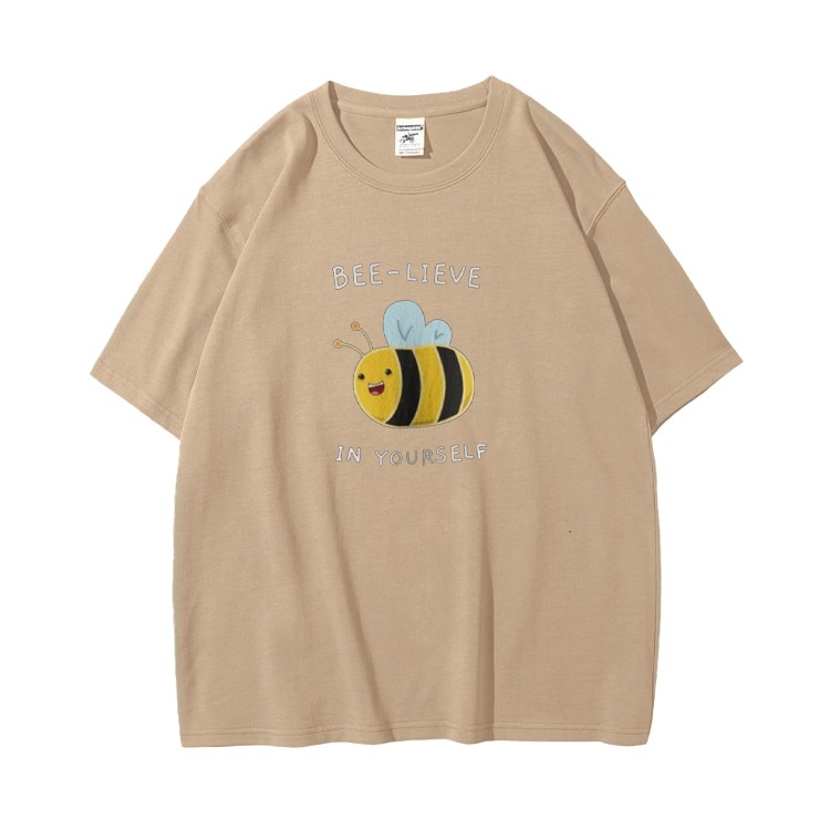 Mokokomo Kaos T-shirt Bee Oversize Atasan Oversize Unisex