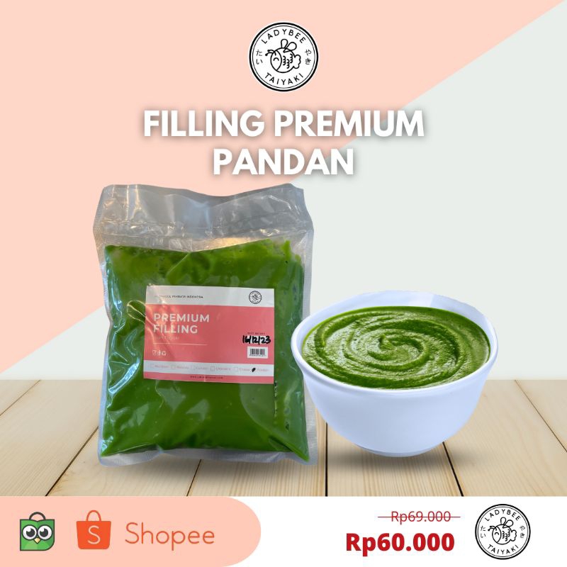 

LADYBEE Filling Taiyaki Pandan