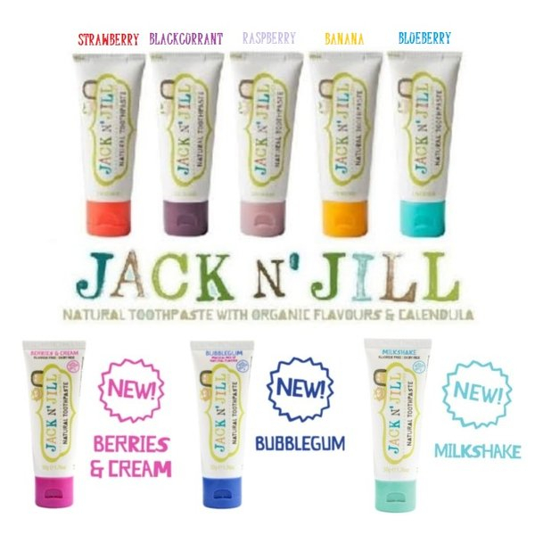 Pasta Gigi Bayi Jack N' Jill Natural Toothpaste 50 gram