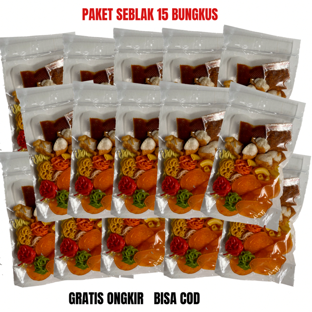 

Paket Reseller Seblak 15 Bungkus