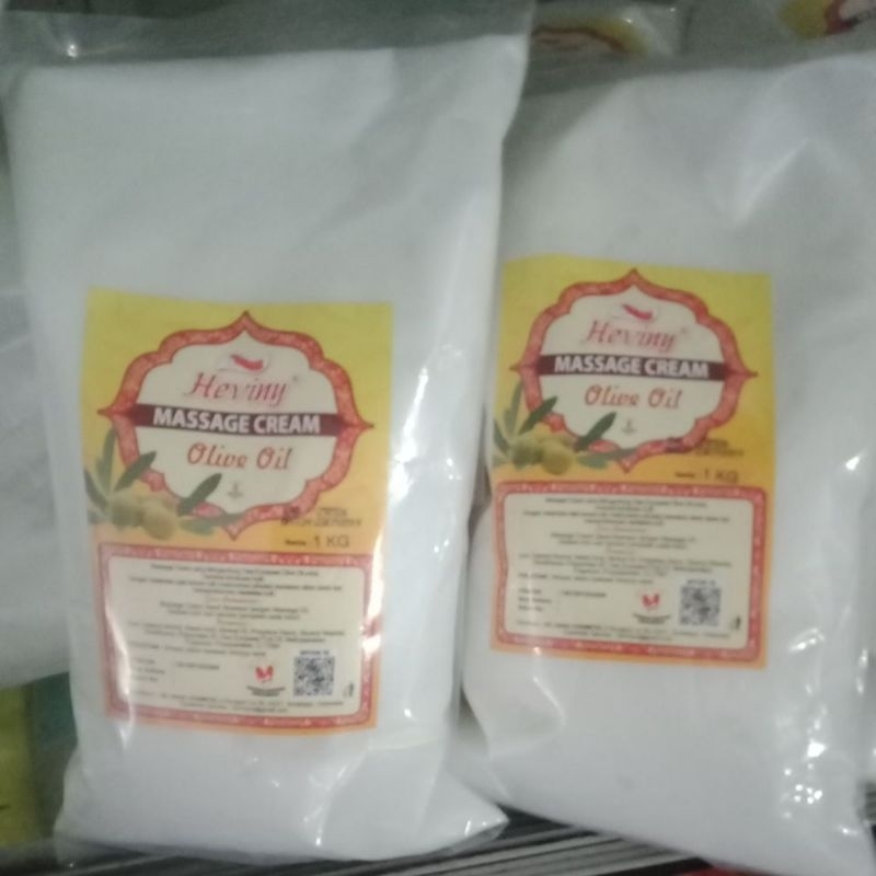 Massage Cream Heviny 1Kg