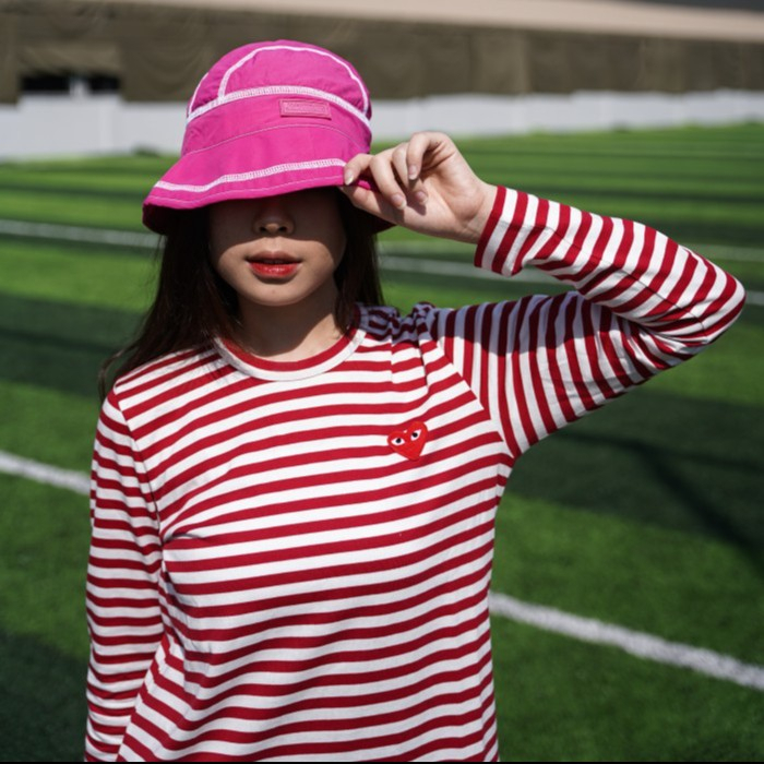 Jacquemus Pink 'Le Bob Frescu' Bucket Hat 100% Original