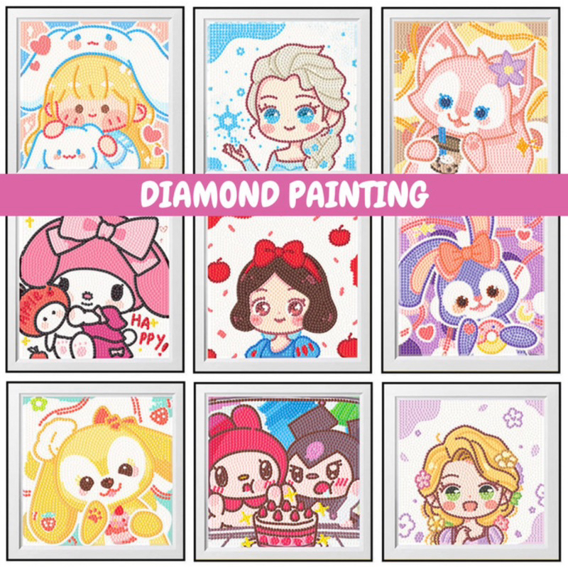 diamond painting 5D - diy diamond painting sanrio - diamond painting cartoon