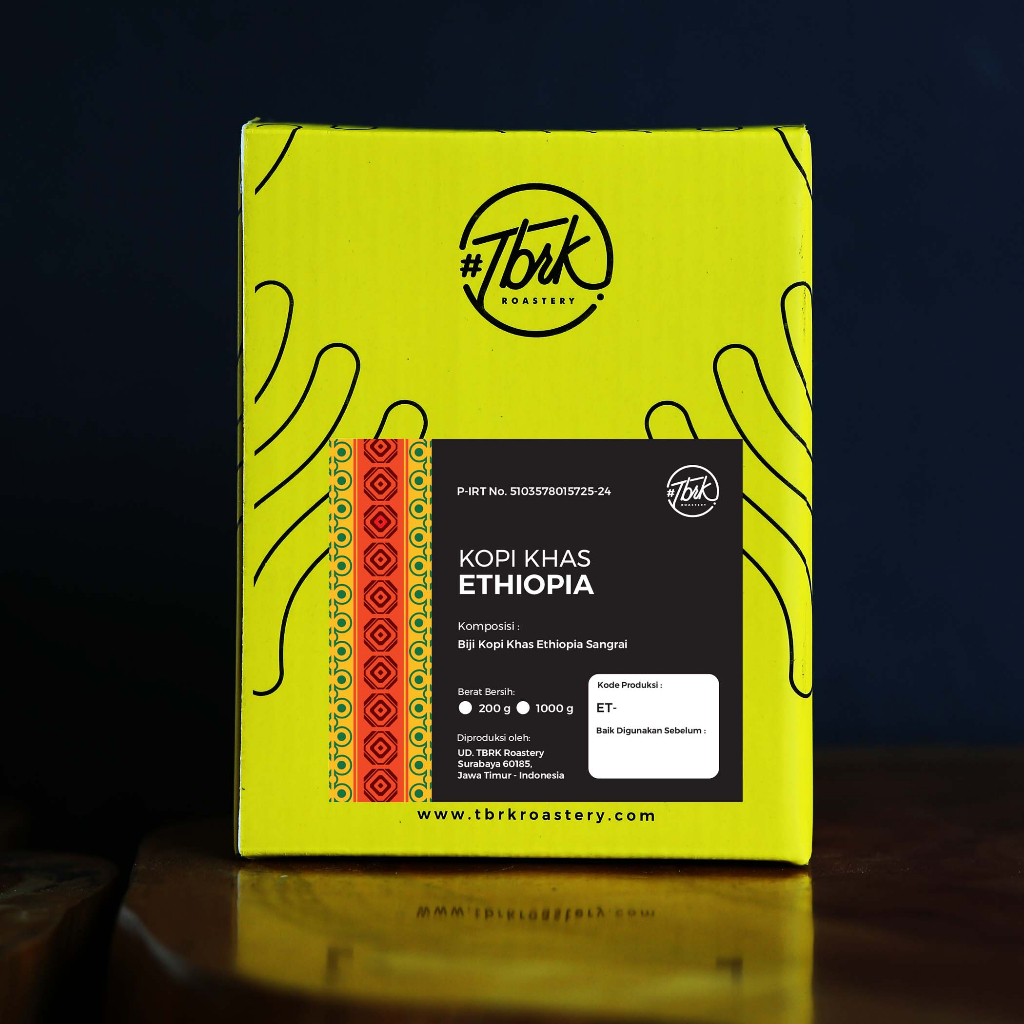 

Kopi Ethiopia Yirgacheffe Kochere Natural | 200gr