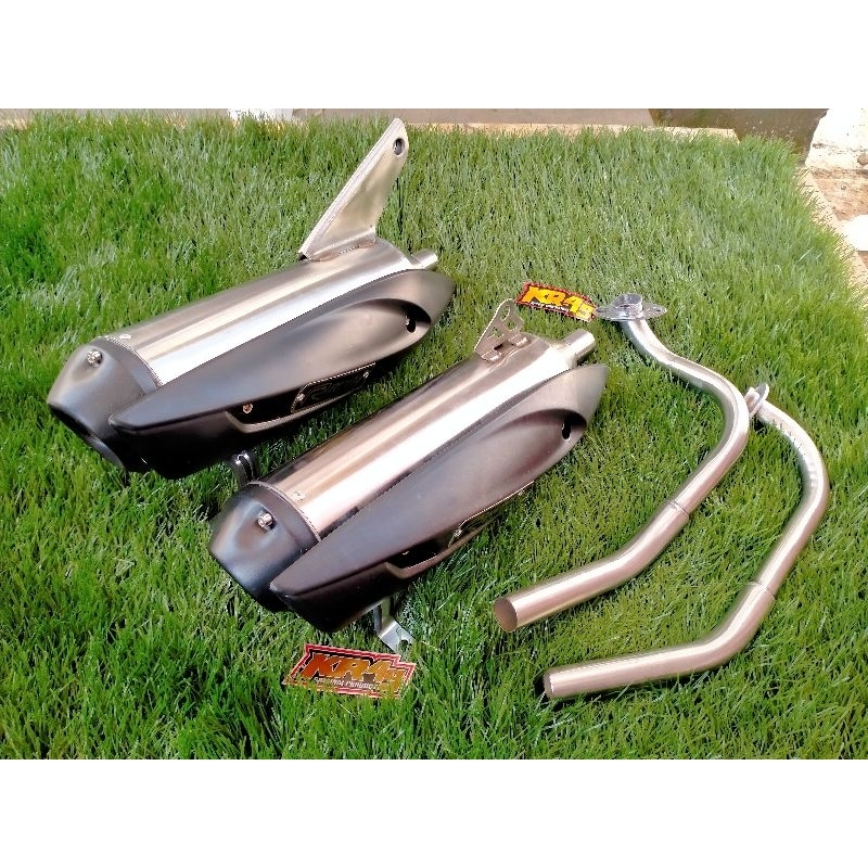 knalpot standar racing Rob1 (inlet 28) Bas adem Metic Beat Vario Nmax Scoppy Aerox Pcx Mio Lexi Fino