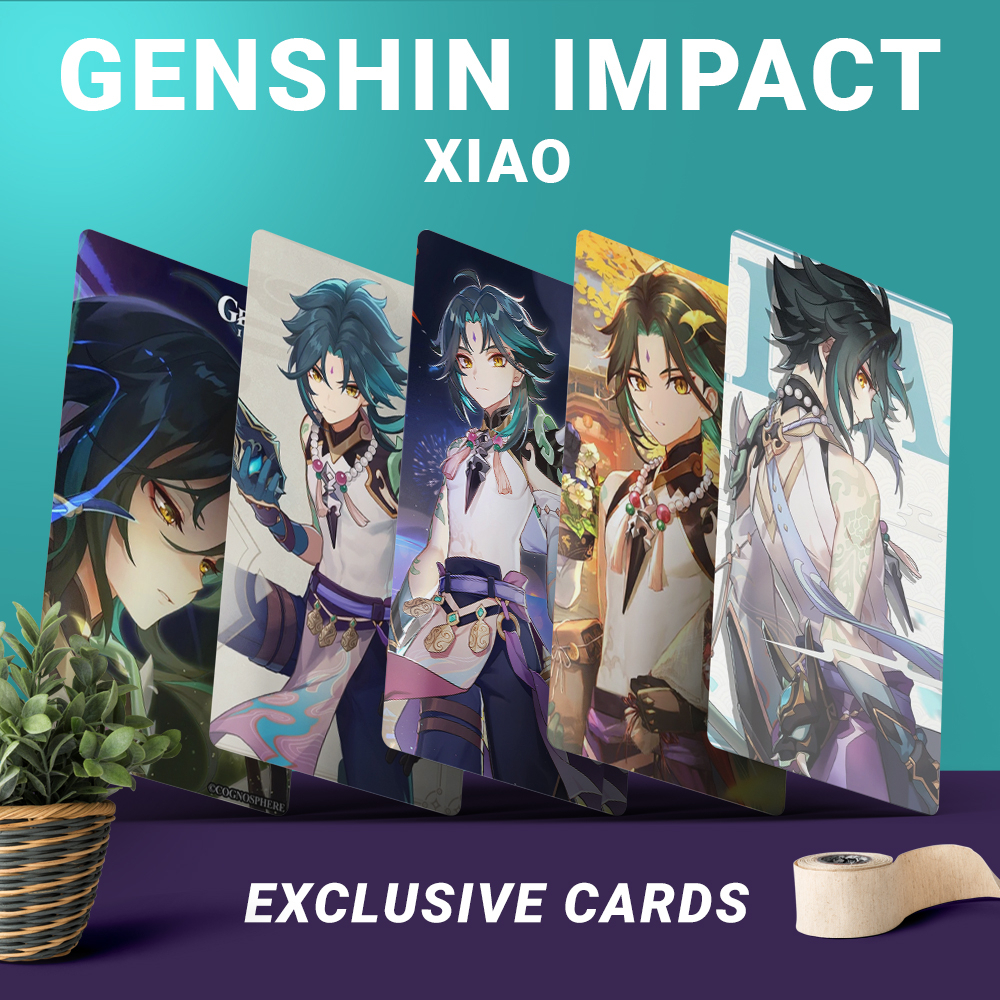 Genshin Impact Photocard Xiao