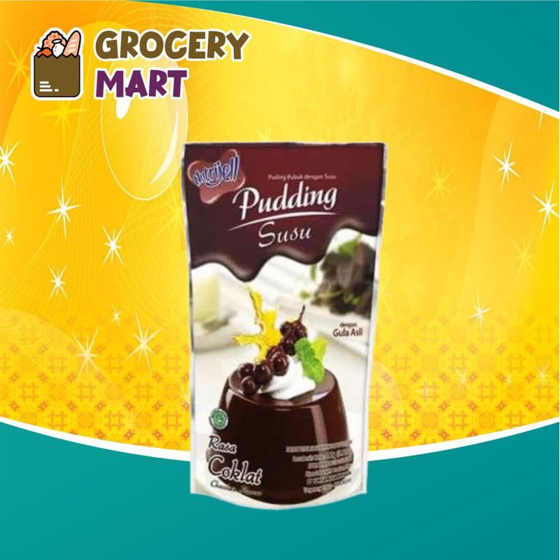 

Nutrijell Pudding Susu Coklat 145gr / Puding Cokelat