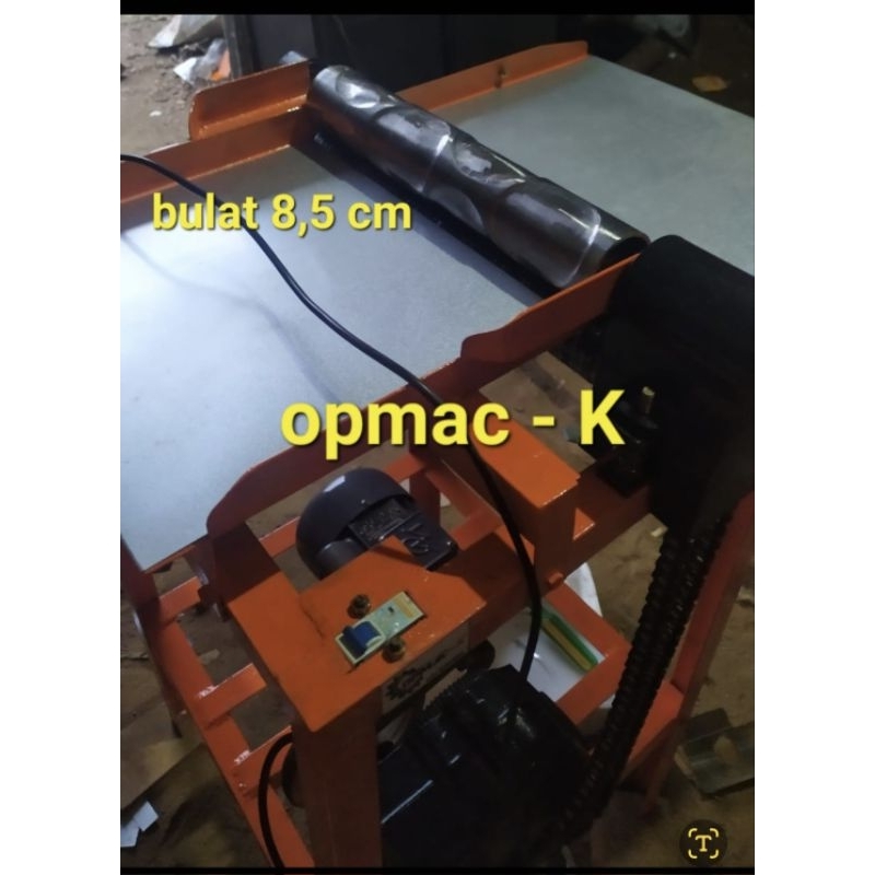 mesin cetak opak singkong bulat 8,5 cm