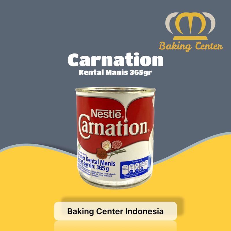 

Carnation Susu Kental Manis 365gr