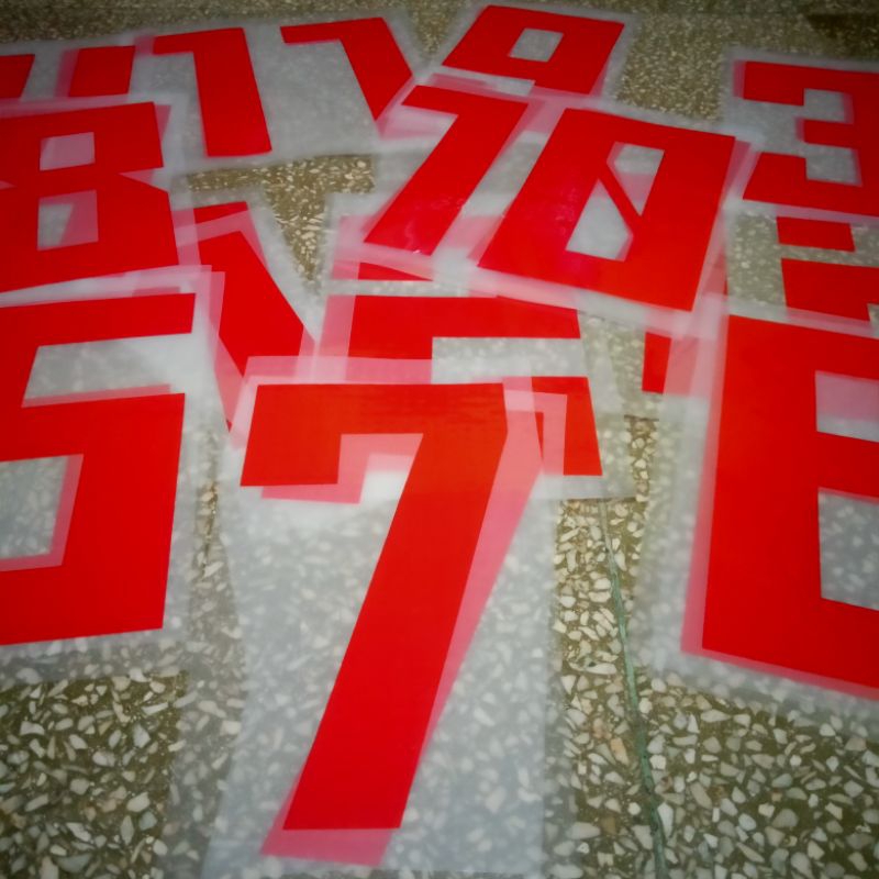 

SABLON DTF NO CELANA DAN NO PUNGGUNG WARNA MERAH