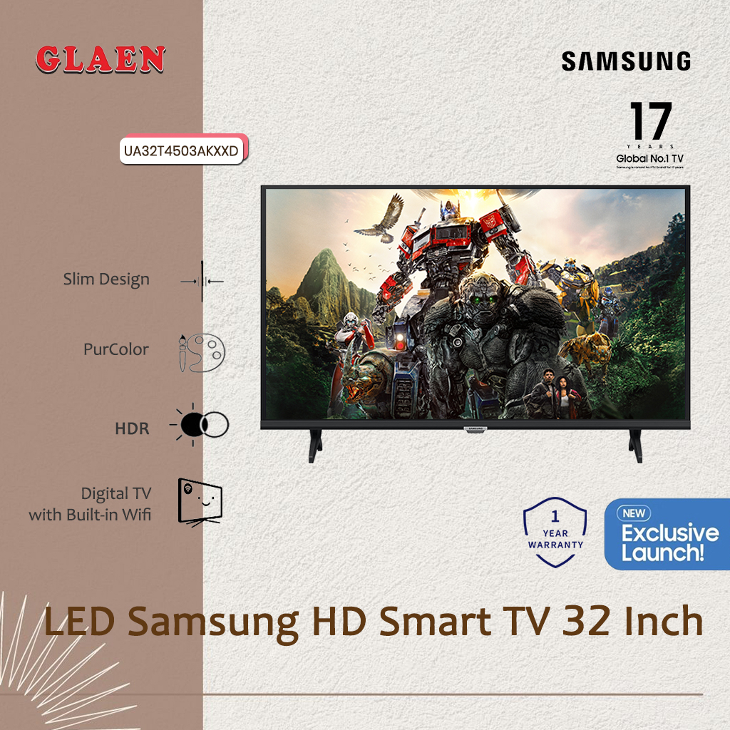 Led Smart TV Samsung HD 32 Inch | Samsung Smart TV UA32T4503AKXXD | Super Smart TV Terbaru