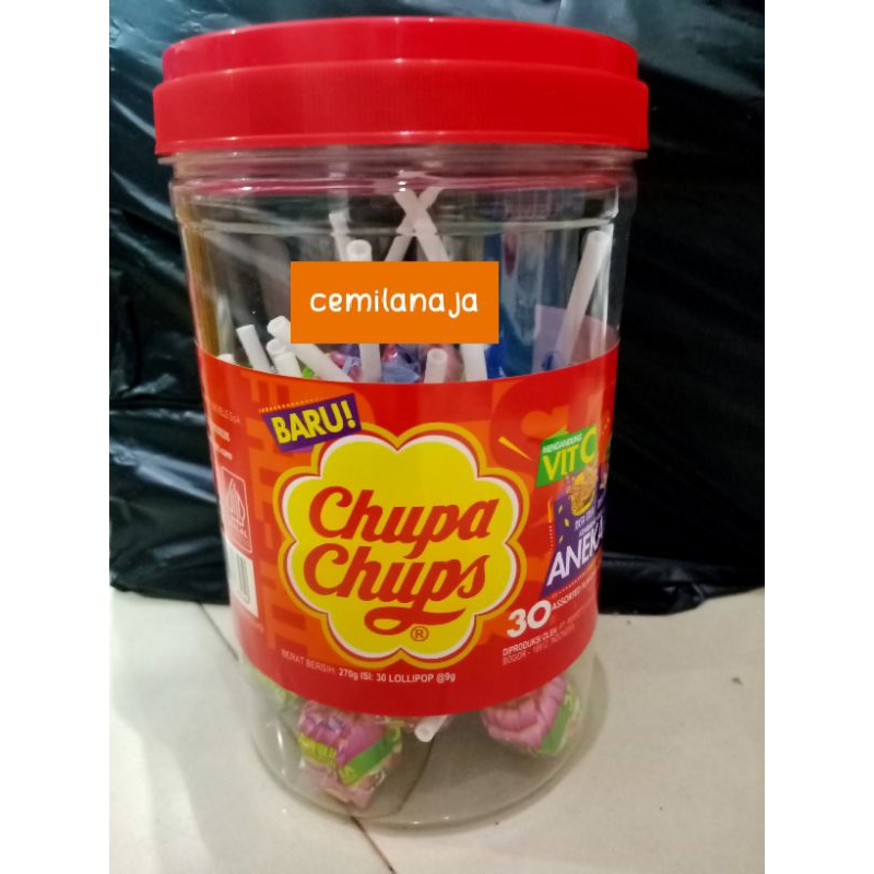 

MURAH PERMEN LOLIPOP CHUPA CHUPS TOPLES ANEKA RASA ISI 30 pcs