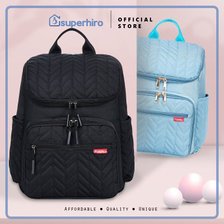 Diaper Bag Natural Moms Multi-Function Tas Perlengkapan Bayi