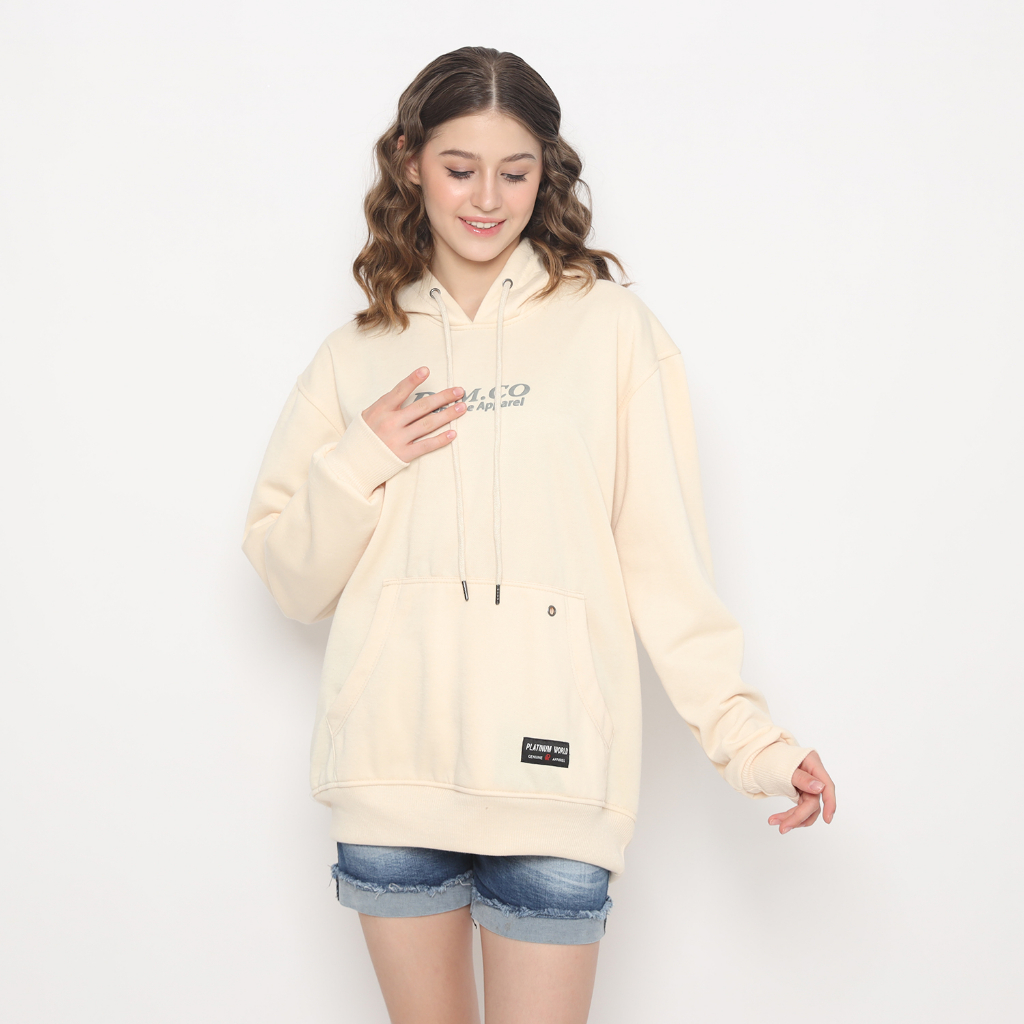 GLOW IN THE DARK PLATINUM WORLD Hoodie Couple Jumbo Pria &amp; Wanita - Jaket Sweater Sablon Timbul dan Sablon Terang X1