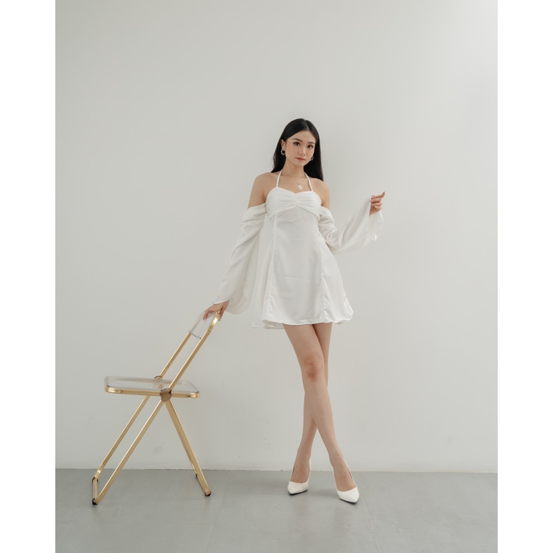 [ Keyclothingline ] Goldwin Dress / Dress Mini Wanita