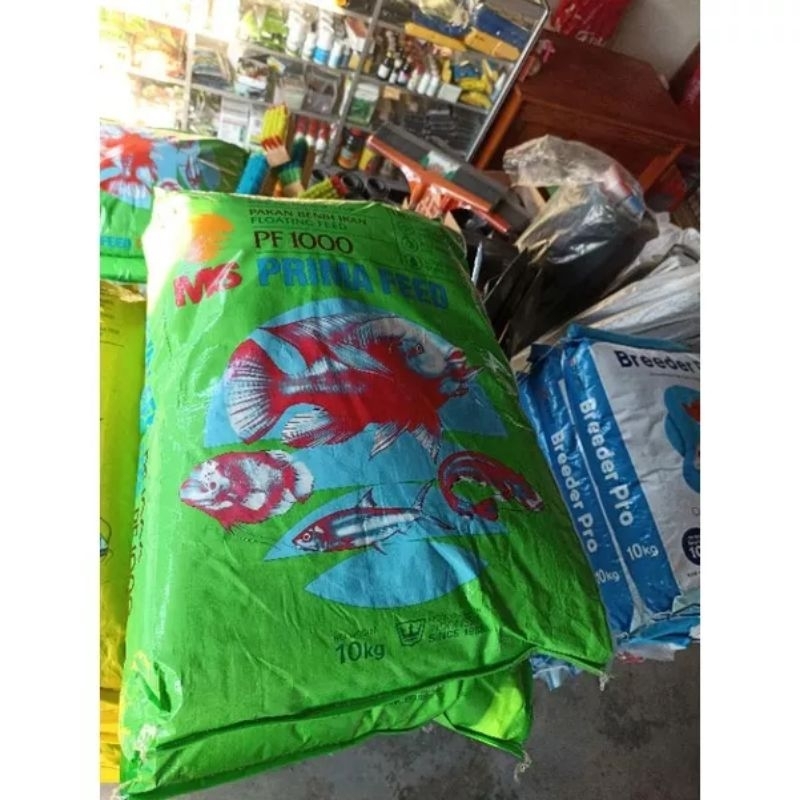 Pelet Ikan PF 500 PF 800 PF 1000 1 Kg Pakan Benih Pakan Cupang Pakan Guppy