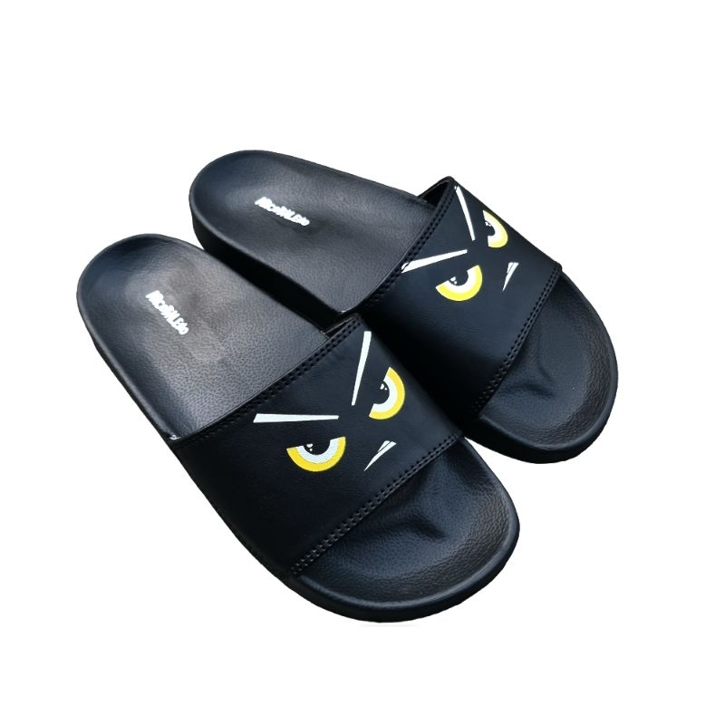 Sandal selop pria sendal slip on sandal Distro sendal slop karet sendal motif sendal slop original