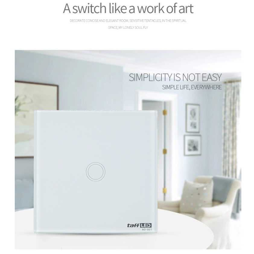 Saklar Lampu Luxury Touchscreen Saklar Sentuh Hotel